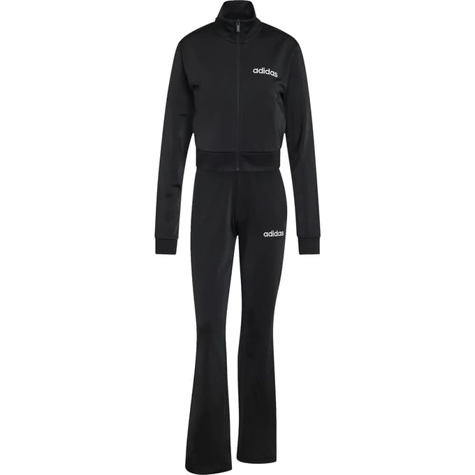 Adidas Glam Tracksuit Trainingspakken Dames - Zwart - Maat S (34-36) - Poly Mesh