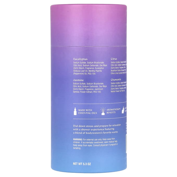 Shower Steamers Reset Mix 6-pack - Body Restore - Douche Tabletten met 100% Etherische Oliën - Aromatherapie Douche - Wellness Cadeau