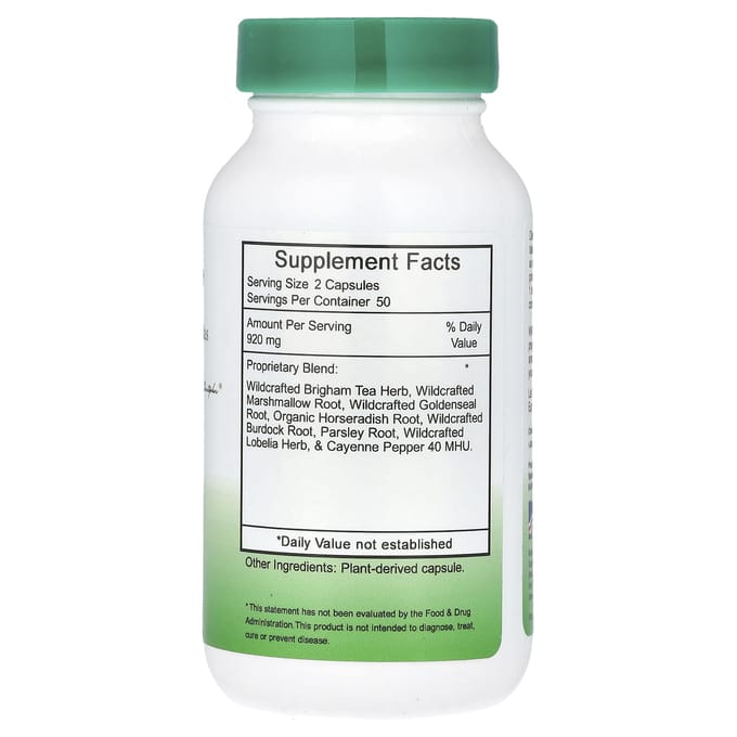 Christopher'S Originele Formules, Sinus Plus, 475Mg, 100 Vegetarische Capsules