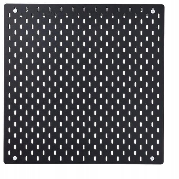 IKEA SKADIS Perforatiewand Zwart 56x56 cm