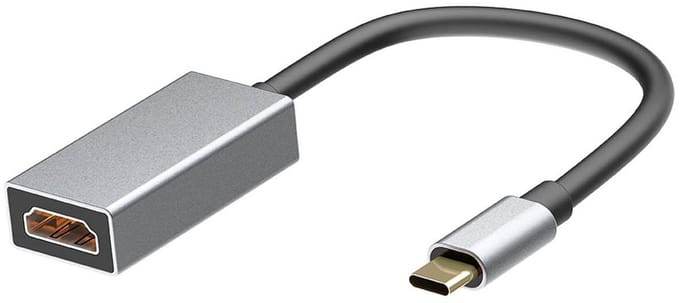 Cablexpert USB Type-C to HDMI display adapter, space grey