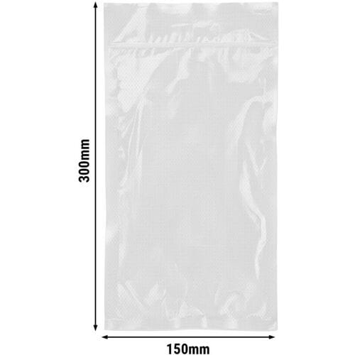 GGM Gastro (2000 Stück) Vakuumbeutel - strukturiert - 150x300mm - 90µm