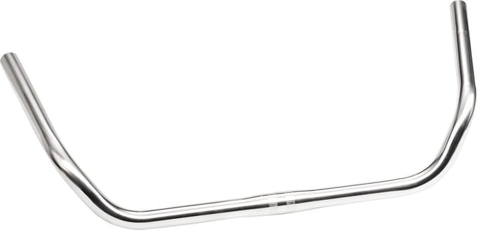 Humpert Englischer Handlebar Ø25,4mm Stainless Steel, zilver Stuurbreedte 535mm