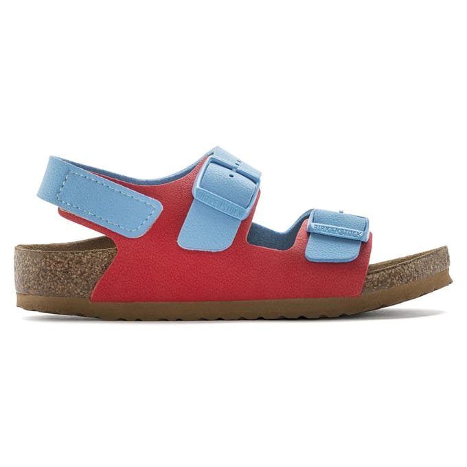 Nubuck kindersandalen Birkenstock Milano HL Birko-Flor