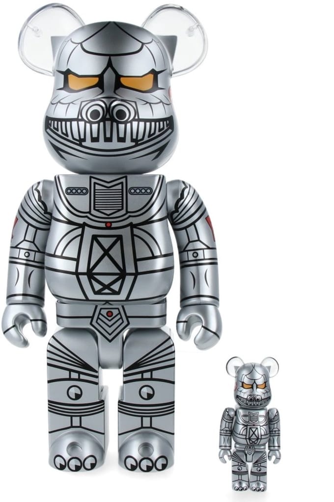 400% & 100% Bearbrick set - Mechagodzilla (1974)