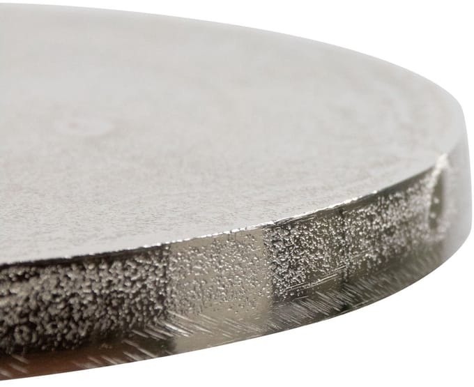 Tafel Rond zilver h50 d22cm