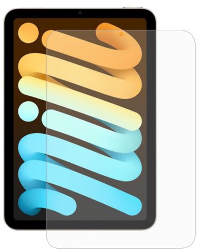 MYWAY, Screenprotector geschikt voor iPad mini 8.3 2021 - Easy Glass Standard, Transparant