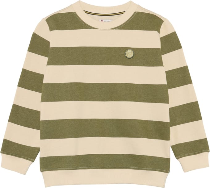 Noppies Trui Raoul - Stripe Pattern Medium Grey - Maat 128