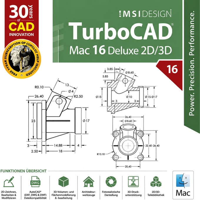 TurboCAD Mac 16 Designer 2D Levensduur