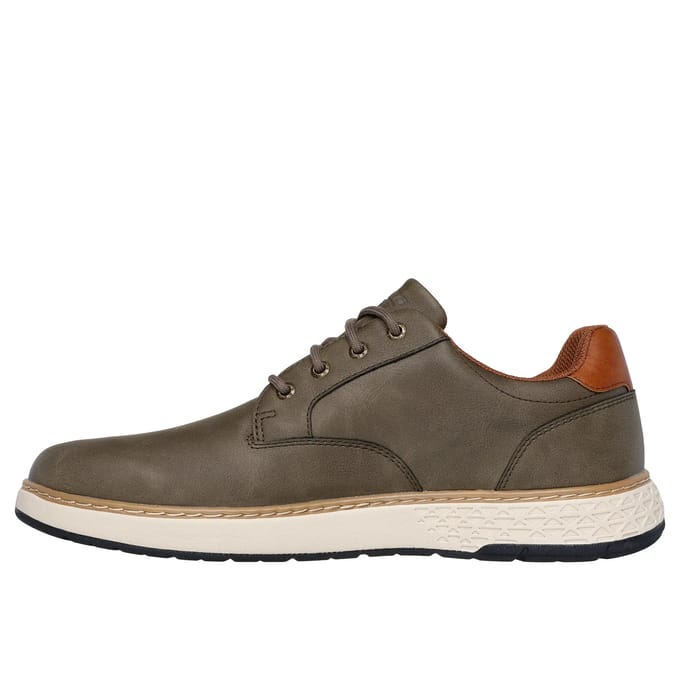Skechers GARLAN - PRYOR Heren Veterschoenen - Olive