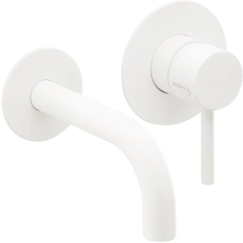 Herzbach DEEP WHITE concealed basin mixer 16 cm 23.203756.1.07