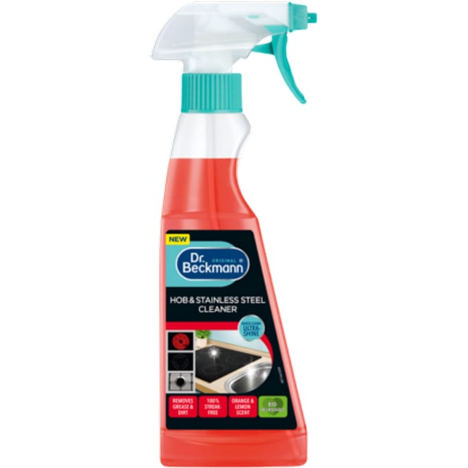 Dr Beckmann kookplaat- en roestvrijstaalreiniger - 250ml