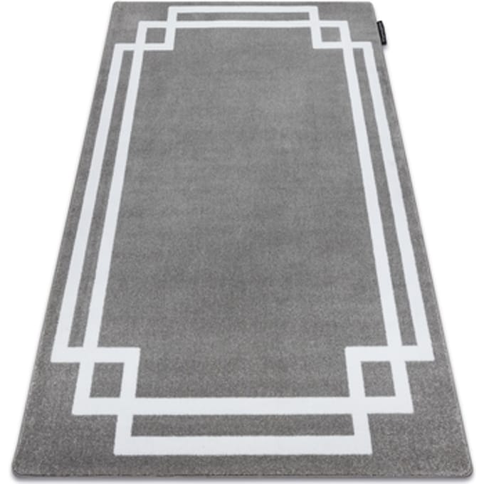 Kleden Rugsx Tapijt HAMPTON Lux grijskleuring 200x290 cm