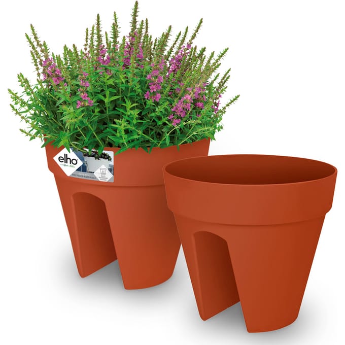 Gardebruk Bloempot Set van 2 – Licht Buiten Rond 29x26cm - Terracotta