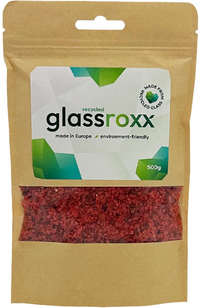 Glassroxx small diep orange zakje 500gr
