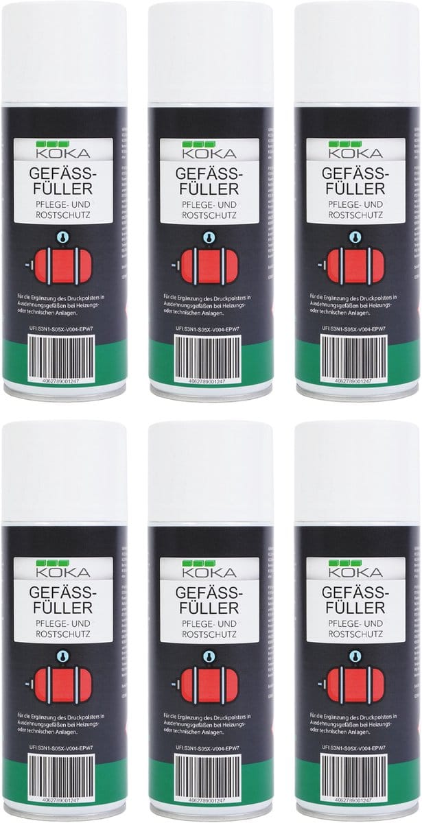 6 x containervullers 400ml