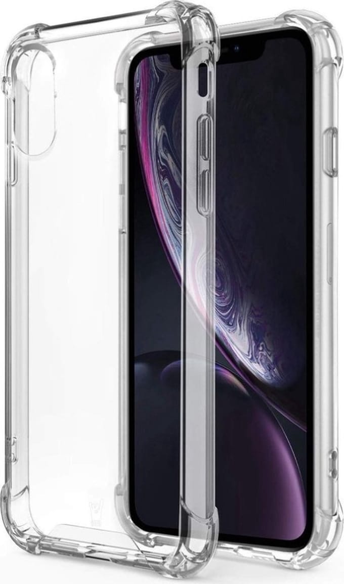 Cityhoesje – Anti Shock – iphone XR – Backcover Transparant