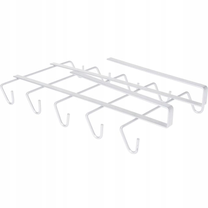 Koopman - Keukenhouder voor Mok - Metaal - Zilver - 28,5 cm