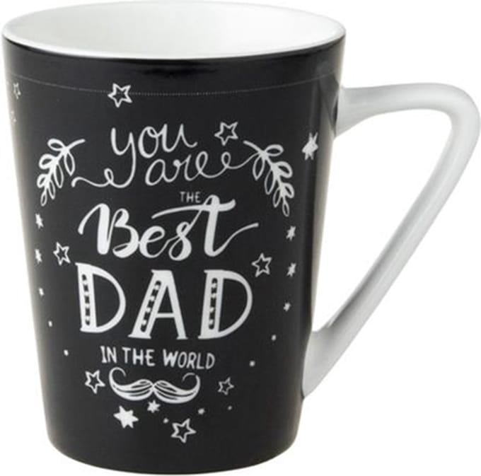 Dutch Rose Beker Best dad zwart doos a 4