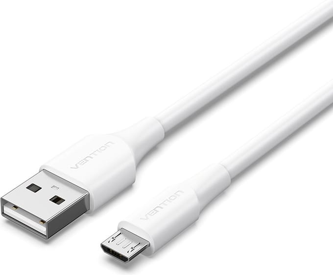 Vention CTIWH USB-kabel USB 2.0 2 m USB A Micro-USB B Wit