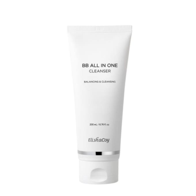 ElishaCoy BB Alles-in-één Reiniger 200ml | Milde Reiniger met Lage pH tegen Acne & Mee-eters white