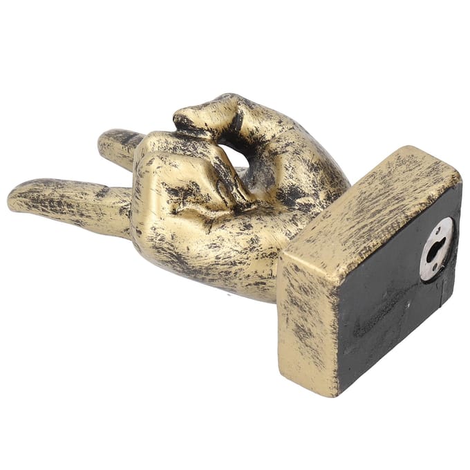 Hars Vingergebaar Sculptuur Creatief Beeld Thuis Kantoor Bureau Boekenkast Ornament DecorBrons koper