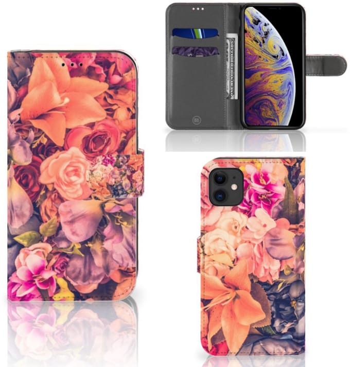 Apple iPhone 11 Hoesje Bosje Bloemen