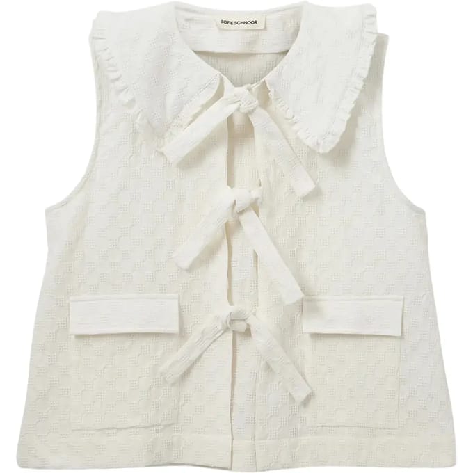 Mouwloze blouse voor dames Sofie Schnoor Annika
