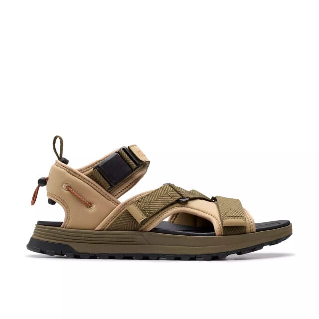Clarks ATL Trek Tide - heren sandaal - Beige - maat 41 (EU) 7 (UK)