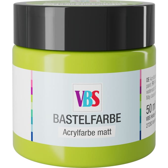 VBS Knutselverf, 50 ml - Appelgroen