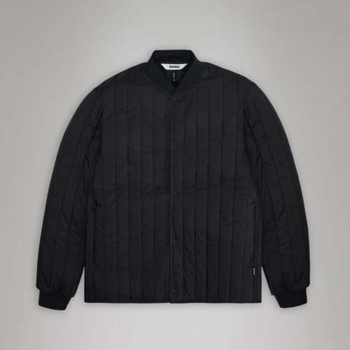 RAINS BANJA LINER BOMBER JACJET T1 Zwart S EU