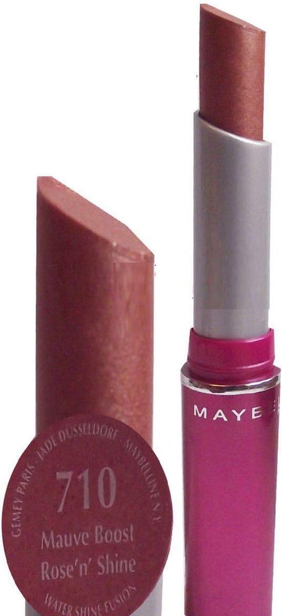 Maybelline Water Shine Fusion Lipstick - 710 Rose'n'Shine