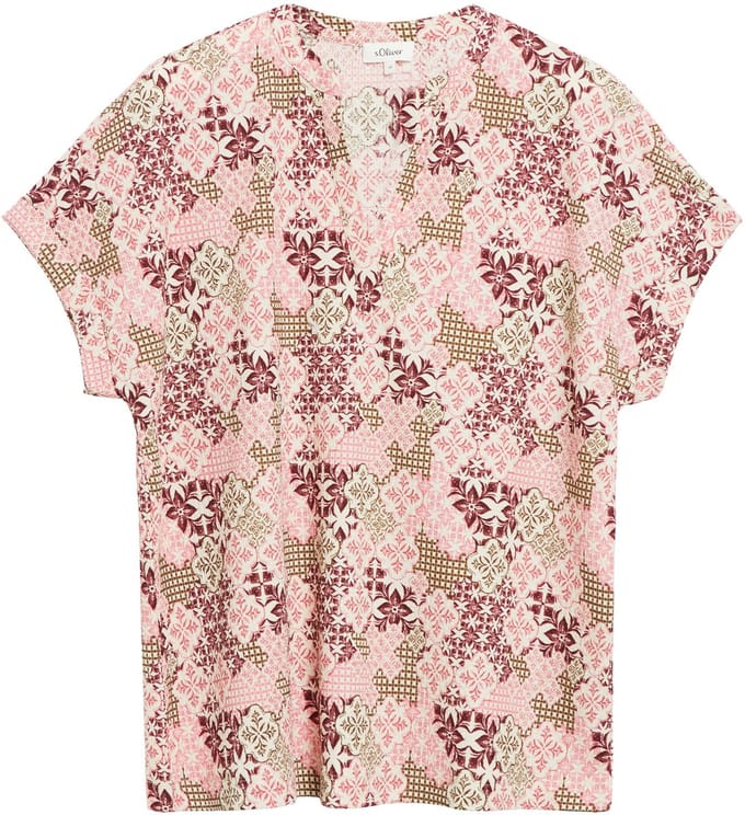 V-hals T-shirt dames s.Oliver