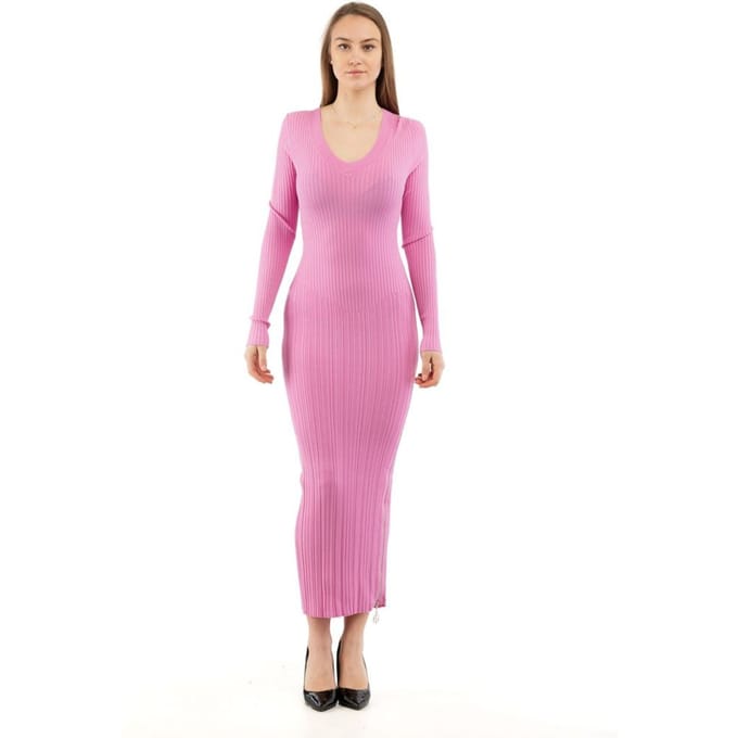 Moschino Multicolor Viscose Casual Jurk