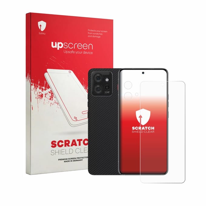 upscreen - Screenprotector voor Motorola ThinkPhone (Voor+Camera) - Folie Beschermfolie transparant