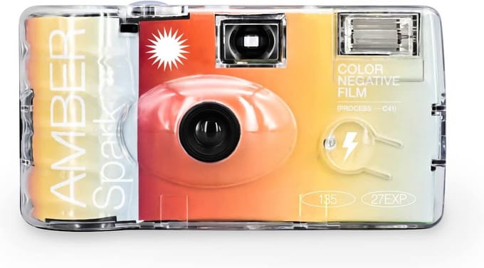 Wegwerpcamera 35mm met Flitser - Focusvrij & Gemakkelijk te Gebruiken