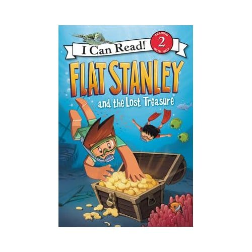 Flat Stanley And The Lost Treasure - I Can Read Level 2 - Jeff Brown