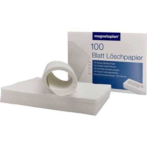 magnetoplan Vloeipapier 12296 Papier 100 stuk(s)