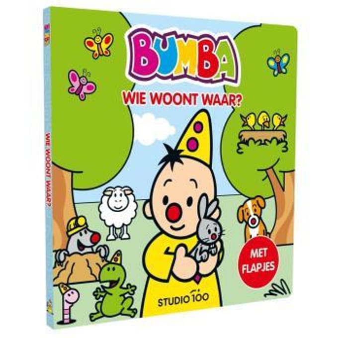 Bumba : Kartonboek Met Flapjes - Wie Woont Waar? - Bumba - Inge Laenen
