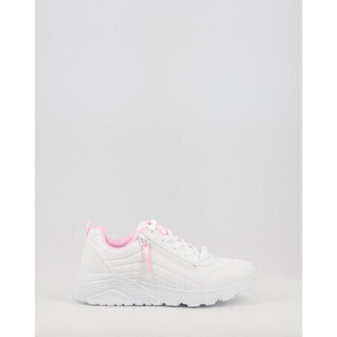 Skechers Uno Lite meisjes dad sneakers wit - Maat 37 - Extra comfort - Memory Foam