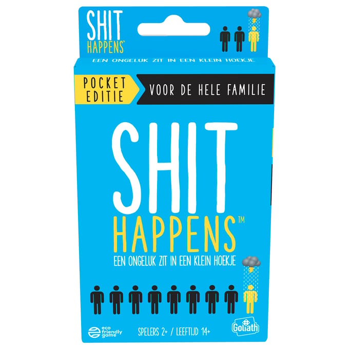 Spel Shit Happens Fam. Ed. 100 Kaarten
