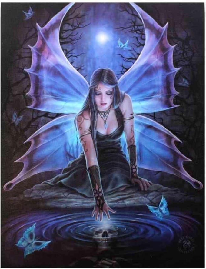 Anne Stokes - Immortal Flight - Canvas afbeelding