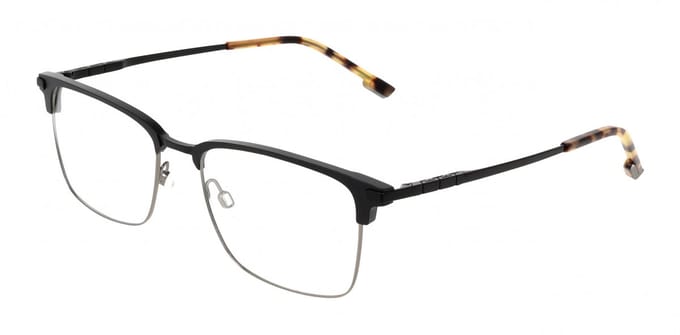 Flexon FLEXON E1166 Matte black 56/18/145 MAN Brilmonturen