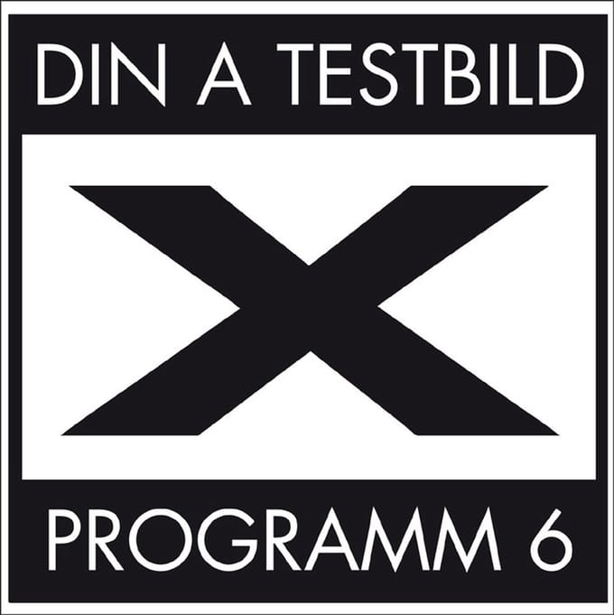 Din A Testbild - Programm 6 (LP)