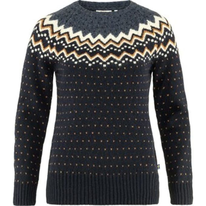 Fjallraven Övik Knit Sweater W Dames Outdoortrui - Maat M