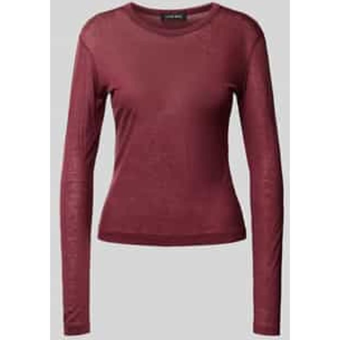 Longsleeve in semitransparante look