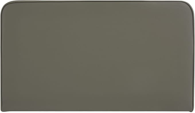 Hoofdbord NAOFE 120 cm, gestoffeerd, met wandbevestiging – grijs