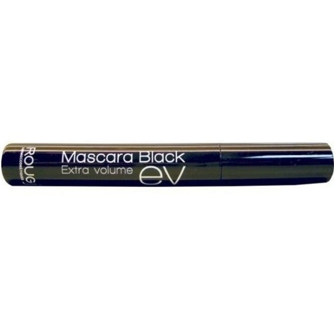 Mascara - Rougj - Black Extra Volume - 10,50 ml - Texture crémeuse - Non waterproof zwart
