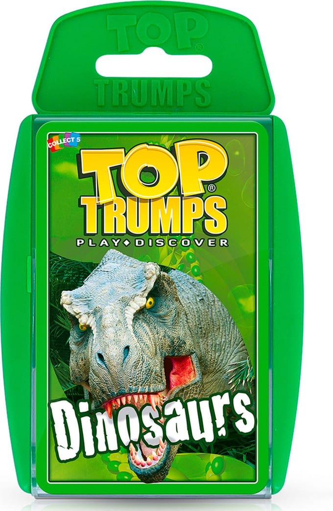 Winning Moves Dinosaurs - Kaartspel - Top Trumps - Engels