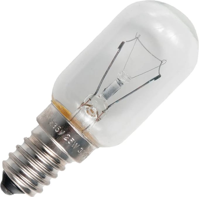 Schiefer E14 Oven Buis Gloeilamp | 25W 2700K 180lm 235V | Dimbaar